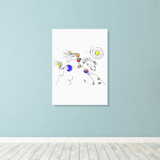 Amazon Leinwanddruck (Insitu (Holzboden))