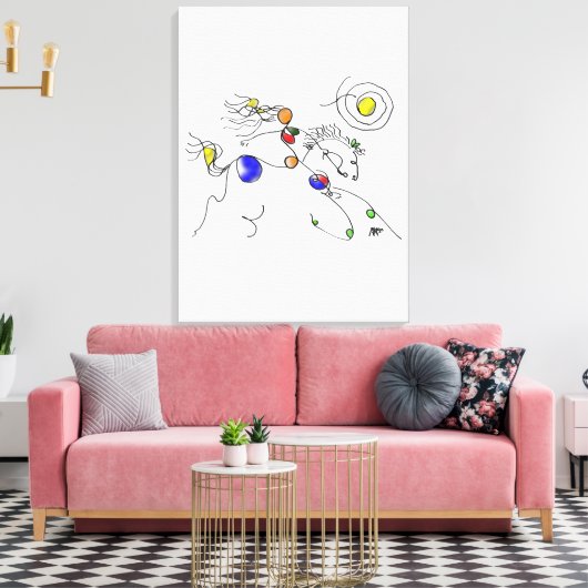 Amazon Leinwanddruck (Insitu (Wohnzimmer))