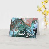 "Amazon liefert für das Mittelmeer" Vielen Dank Karte (Gelbe Blume)