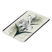 Amazon Lily Art - Gold & Scandi Style Magnet (Linke Seite)