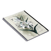 Amazon Lily Art - Gold & Scandi Style Notizblock (Rechte Seite)
