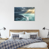 Amazon Meeting of Waters - Realistic Zen Landscape Leinwanddruck (Insitu (Schlafzimmer))