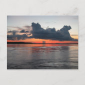 Amazon Sunset, Peru Postkarte (Vorderseite)