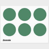 Amazon (Vollfarbe) Runder Aufkleber (Blatt)