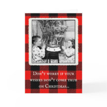 "Amazon Weihnachtswünsche" Vintage Weihnachtskarte