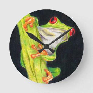 Amazonas Botschafter Clock Runde Wanduhr