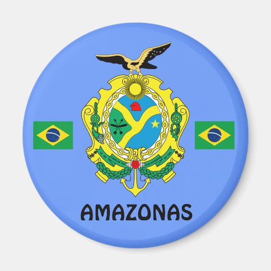 Amazonas, Brasilien Staat Magnet Imå das Amazonas (Vorne)