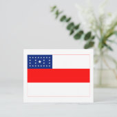 Amazonas, Flagge Brasiliens Postkarte (Stehend Vorderseite)