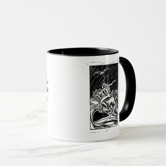 Amazonas, "gehen sicher in Richtung Sie… Tasse (VorderseiteRechts)