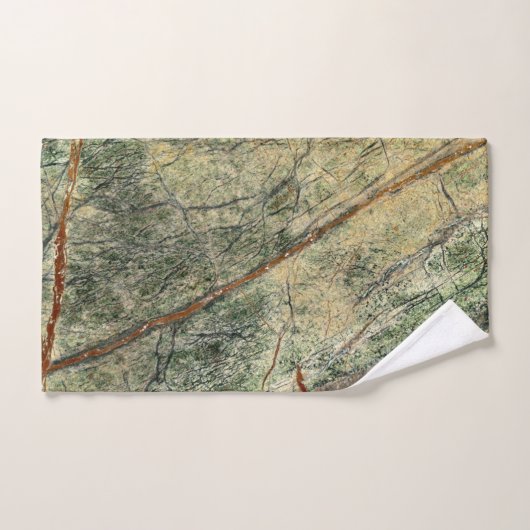 Amazonas-Grün Badhandtuch Set (Handtuch)