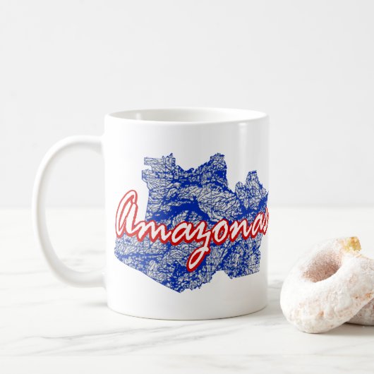 Amazonas Kaffeetasse (Mit Donut)