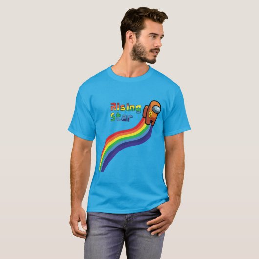 Amazonas Mitarbeiter steigender Star T-Shirt (Vorne ganz)