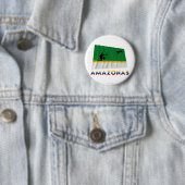 Amazonas wellenartig bewegende Flagge mit Namen Button (Beispiel)