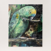 Amazonaspapagei Puzzle (Vertikal)