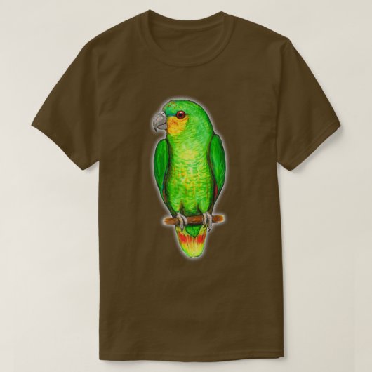 Amazonaspapagei T-Shirt (Design vorne)