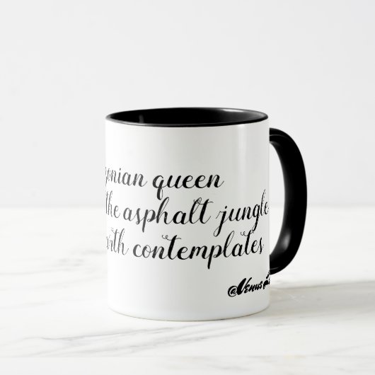 Amazonian Queen Haiku Tasse (VorderseiteRechts)
