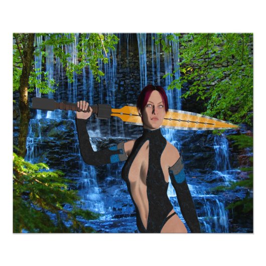Amazonian Woman Fotodruck (Vorne)