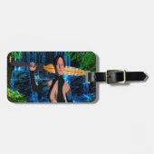 Amazonian Woman Luggage Tag Gepäckanhänger (Vorderseite horizontal)