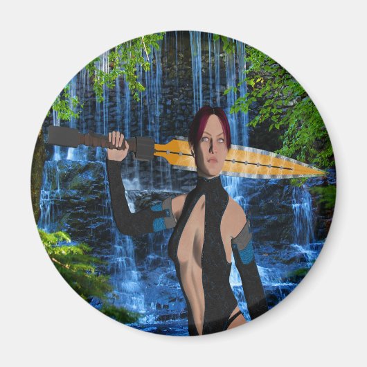 Amazonian Woman Magnet (Vorne)