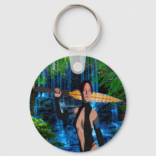 Amazonian Woman Schlüsselanhänger (Vorderseite)