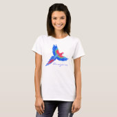 Amazonischer Macaw T-Shirt (Vorne ganz)