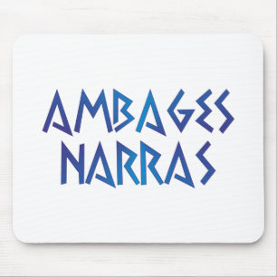 ambages narras Du sprichst in Rätseln Latein latin Mousepad