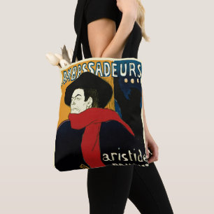 Ambassadeurs, Aristide Bruant von Toulouse Lautrec Tasche