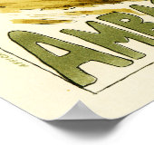 AMBASSADEURS Eugenie Buffet Französische Opernsäng Poster (Ecke)