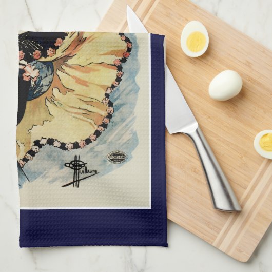 Ambassadeurs Geschirrtuch (Viertel Falte)