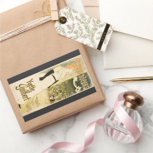 Ambassadeurs Yvette Guilbert von Theophile Steinle Rechteckiger Aufkleber