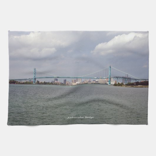 Ambassador Bridge Küchentuch (Horizontal)