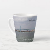 Ambassador Bridge Latte Tasse (Linke Ecke)