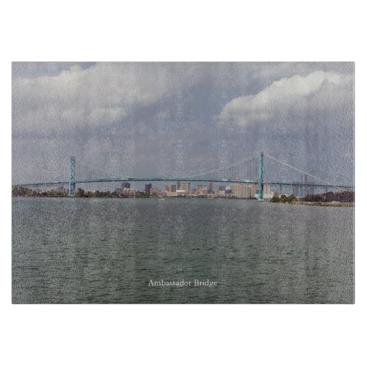 Ambassador Bridge Schneidebrett (Vorderseite)