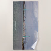 Ambassador Bridge Strandtuch (Vorderseite)