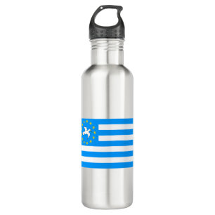Ambazonia - Amba Land - Flagge von SüdCameroons Edelstahlflasche