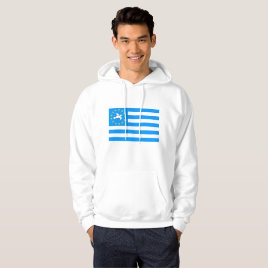 Ambazonia - Amba Land - Flagge von SüdCameroons Hoodie (Vorne ganz)