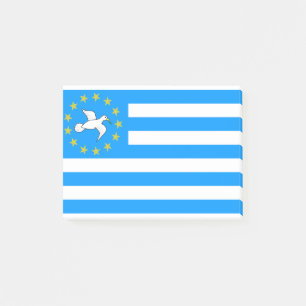 Ambazonia - Amba Land - Flagge von SüdCameroons Post-it Klebezettel