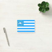 Ambazonia - Amba Land - Flagge von SüdCameroons Post-it Klebezettel (Büro)