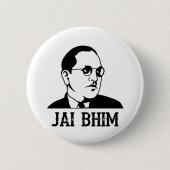Ambedkar Jayanthi Jai Bhim/Bheem Button (Vorderseite)