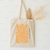 Amber Abstrakt Geometric Modern Art Tragetasche