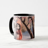 Amber and Frosty - Cherry Blossom Cup Tasse (Vorderseite Links)