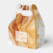 Amber Brandy Abstrakt Ink Wedding ID1089 Geschenkschachtel (Vorderseite)