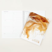 Amber Brandy Abstrakt Ink Wedding ID1089 Planer (Anzeige)