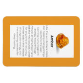 Amber Crystal Meaning Juwelen Edelsteinzeichen Magnet (Horizontal)