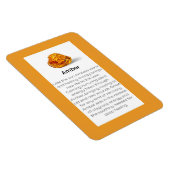 Amber Crystal Meaning Juwelen Edelsteinzeichen Magnet (Rechte Seite)