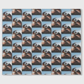 Amber Dragon Fantasy Geschenkpapier (Flach)