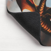 Amber Dragon Fantasy Mousepad (Ecke)