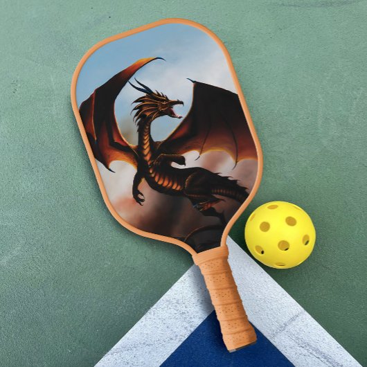 Amber Dragon Fantasy Pickleball Schläger
