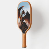 Amber Dragon Fantasy Pickleball Schläger (Links)