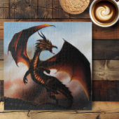 Amber Dragon Fantasy Puzzle